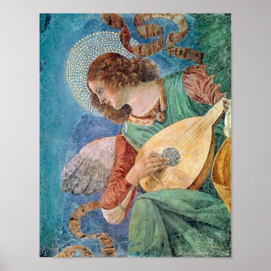 Angel Musician Poster (Voorkant)