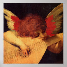 Angel Musician Rosso Fiorentino Christelijk