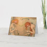 Angel Musicians  Muziek Victoriaans Kerstmis