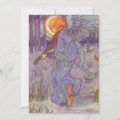 Angel-muzikant die een Violin speelt,  muziek (Voorkant)