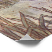 Angel-muzikant die een Violin speelt,  muziek Poster (Hoek)