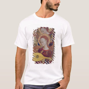 Angel-muzikanten van het schilderen van Virgin en T-shirt