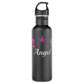 Angel Name Gift Personalized Gymnastics T-Shirt Co Waterfles (Voorkant)