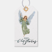Angel Nativity Gift Labels Cadeaulabel (Voorkant)