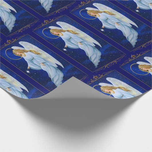 Angel Nocturne Cadeaupapier (Hoek)