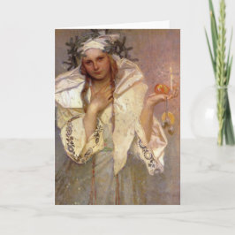 Angel Noel en Amerique Feestdagen Kaart