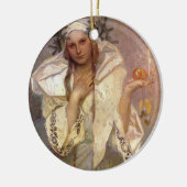 Angel Noel en Amerique Keramisch Ornament (Links)