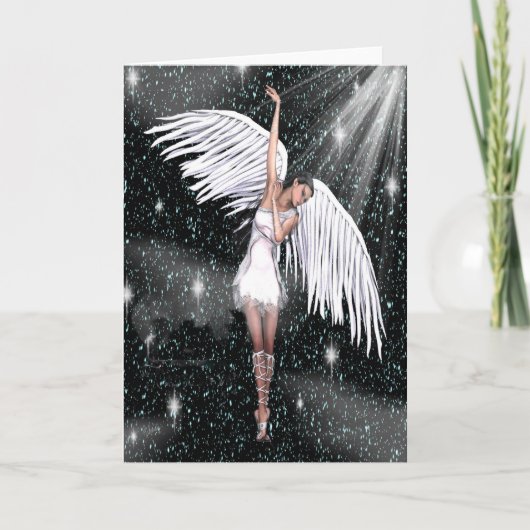 Angel Note Kaart Blank aan de binnenkant (Voorkant)