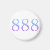 Angel Number 888 - Balance  Magneet (Voorkant)