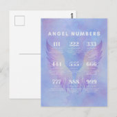 Angel Number Betekenissen Collectie Briefkaart (Voorkant / Achterkant)