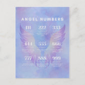 Angel Number Betekenissen Collectie Briefkaart (Voorkant)
