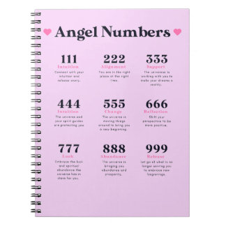 Angel Numbers Betekenis Journal Notitieboek