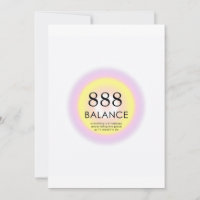 Angel Numbers Numerology Betekenis balans 888