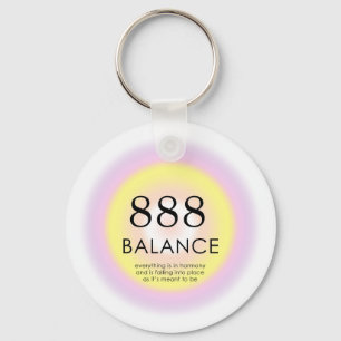 Angel Numbers Numerology Betekenis balans 888 Sleutelhanger