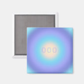 Angel-nummer 000 - Infinite groei & vers begin Magneet (Voorkant / Achterkant)