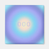 Angel-nummer 000 - Infinite groei & vers begin Magneet (Voorkant)