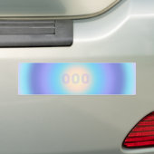 Angel-nummer 000 - Nieuwe kansen en nieuwe start Bumpersticker (Op auto)