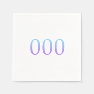 Angel-nummer 000 - Ongevoeligheid Servet