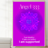 Angel-nummer 333 poster
