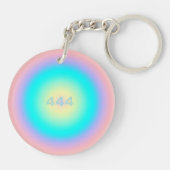 Angel-nummer 444 - Bescherming Sleutelhanger (Achterkant)