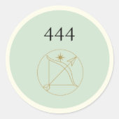 Angel-nummer 444 Stickers (Voorkant)