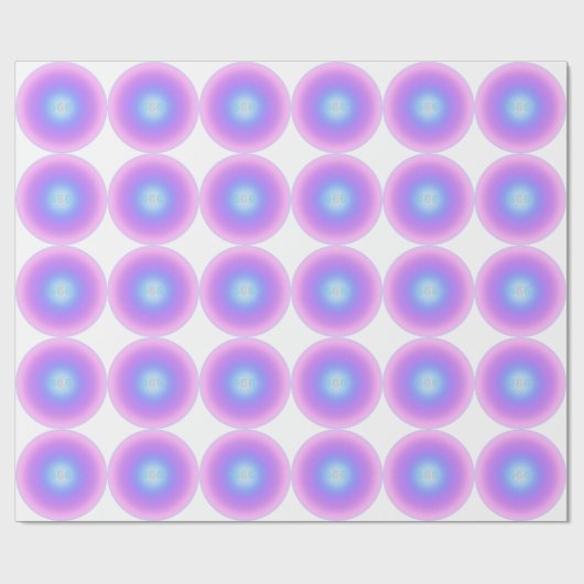 Angel-nummer 666 reflecteren - Angel-nummerverloop Cadeaupapier (Vlak)