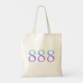 Angel-nummer 888 - Balans Tote Bag (Achterkant)