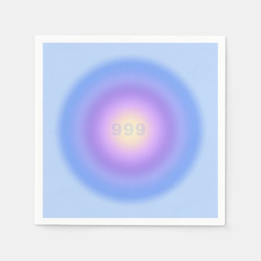 Angel-nummer 999-release - Angel-nummerverloop Servet (Voorkant)
