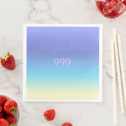 Angel-nummer 999 servet (Insitu)