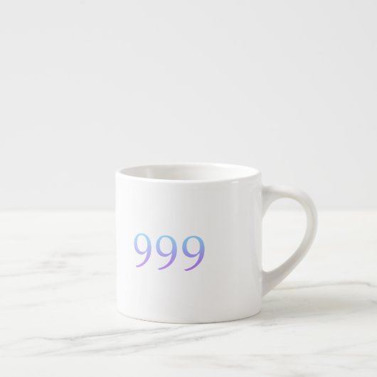 Angel-nummer 999 - Versie Espresso Kop (Rechts)