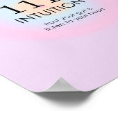 Angel Nummers 111 Intuïtie Poster (Hoek)