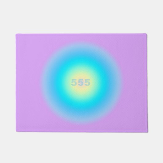 Angel Nummers 555 - Nieuw begin Deurmat (Voorkant)