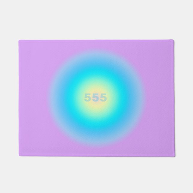 Angel Nummers 555 - Nieuw begin Deurmat (Voorkant)