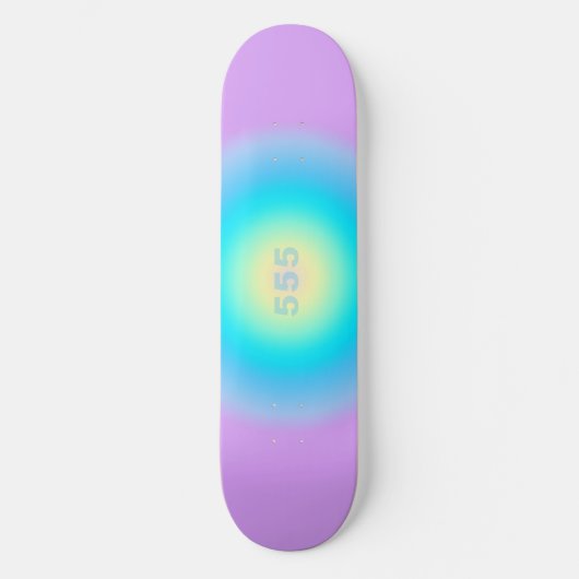 Angel Nummers 555 - Nieuw begin Persoonlijk Skateboard (Voorkant)