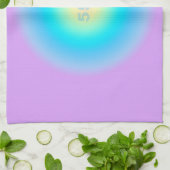 Angel Nummers 555 - Nieuw begin Theedoek (Gevouwen)