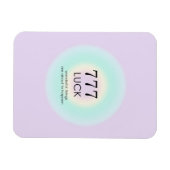 Angel Nummers 777 Luck Betekenis Magneet (Horizontaal)
