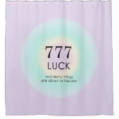 Angel Nummers 777 Luck Douchegordijn (Voorkant)