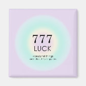 Angel Nummers 777 Luck Magneet (Voorkant)