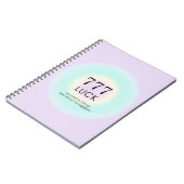 Angel Nummers 777 Luck Notitieboek (Linkerzijde)