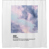 Angel-nummers, Groei, Angel-nummer 222 Douchegordijn (Voorkant)