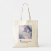 Angel-nummers, Groei, Angel-nummer 222 Tote Bag (Achterkant)