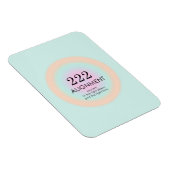 Angel Nummers Numerieke 222 Groepering Motivation Magneet (Rechterzijde)