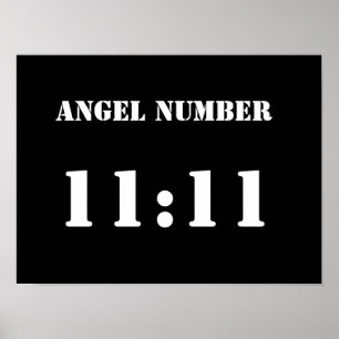 Angel-nummers Poster