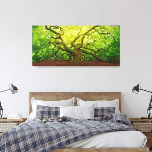 Angel Oak Canvas Afdruk (Insitu (Slaapkamer))