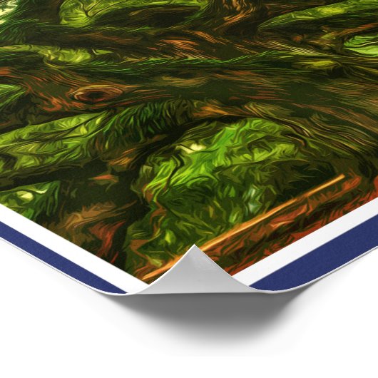 ANGEL OAK - CHARLESTON SOUTH CAROLINA US POSTER (Hoek)