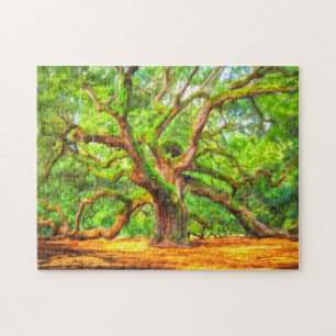 Angel Oak Jigzaag Puzzle Legpuzzel