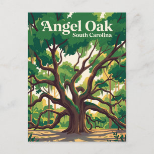 Angel Oak, Johns Island South Carolina Briefkaart