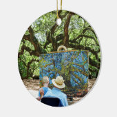 Angel Oak of Charleston Artist Ornament (Links)