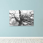 Angel Oak on canvas Afdruk (Insitu (Houten vloer))