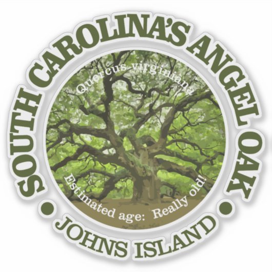 Angel Oak Sticker (Voorkant)